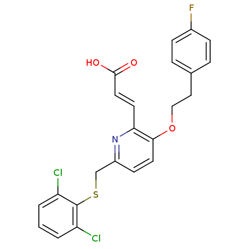 Chemical structure of BindingDB Monomer ID 50053355