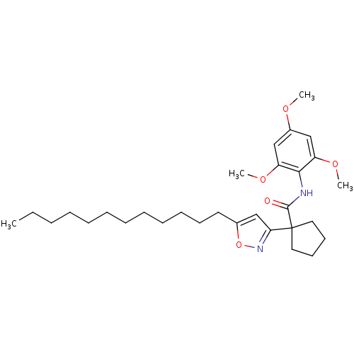 Chemical structure of BindingDB Monomer ID 50053396