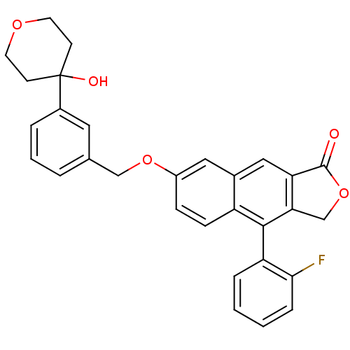 Chemical structure of BindingDB Monomer ID 50053520