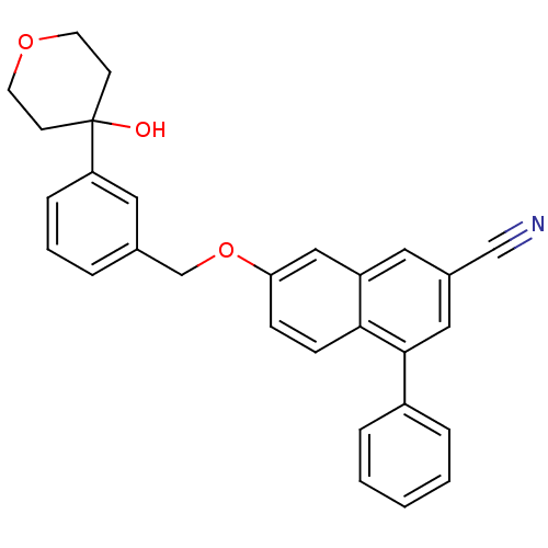 Chemical structure of BindingDB Monomer ID 50053521