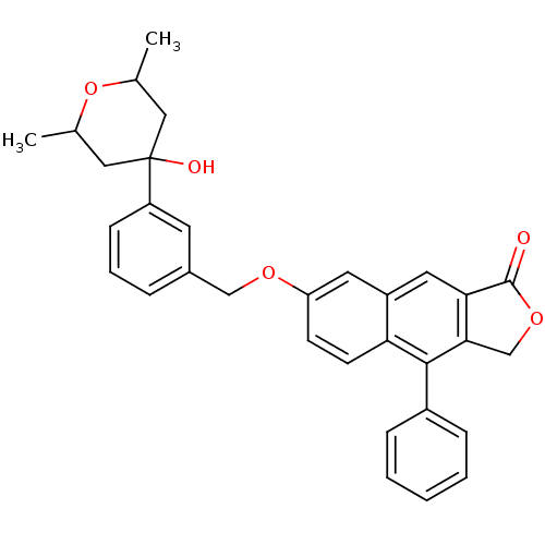 Chemical structure of BindingDB Monomer ID 50053525