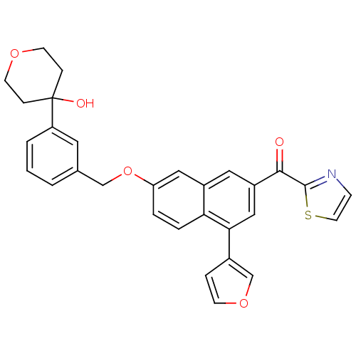Chemical structure of BindingDB Monomer ID 50053529