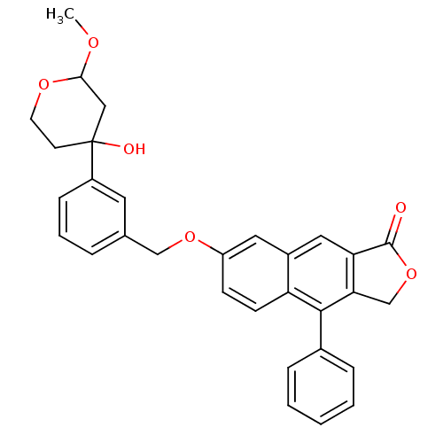 Chemical structure of BindingDB Monomer ID 50053534