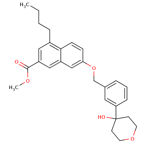 Chemical structure of BindingDB Monomer ID 50053536