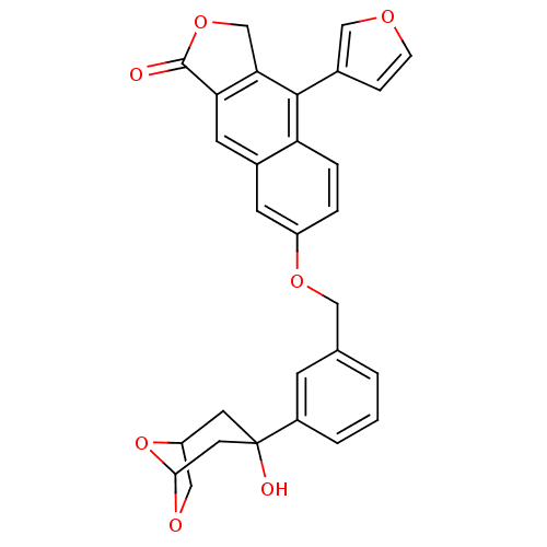 Chemical structure of BindingDB Monomer ID 50053540