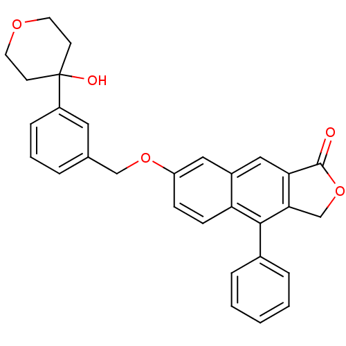 Chemical structure of BindingDB Monomer ID 50053542