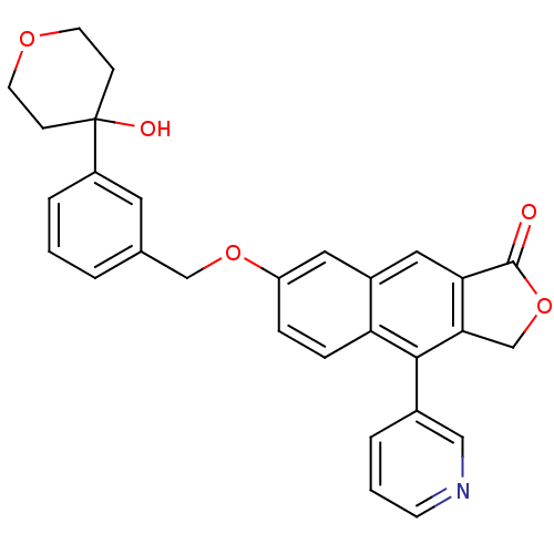 Chemical structure of BindingDB Monomer ID 50053545