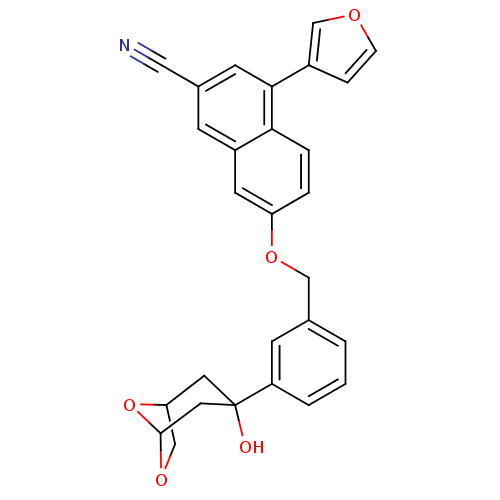 Chemical structure of BindingDB Monomer ID 50053548