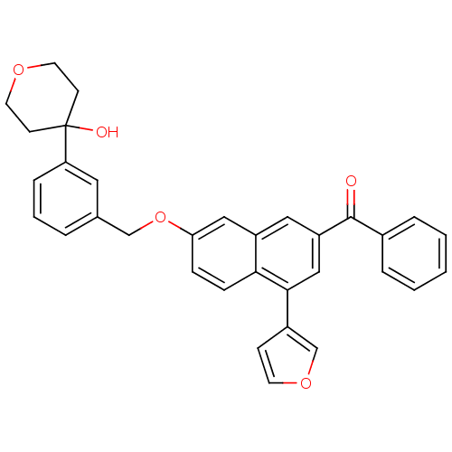 Chemical structure of BindingDB Monomer ID 50053549