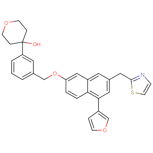 Chemical structure of BindingDB Monomer ID 50053557