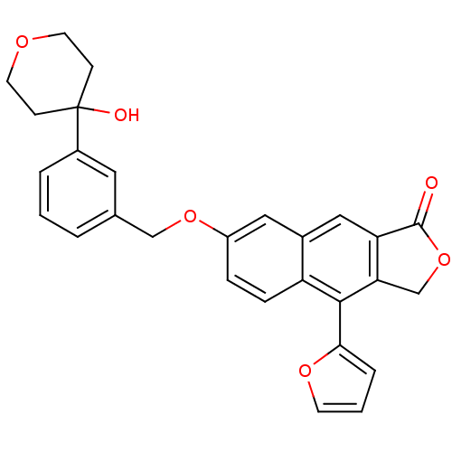 Chemical structure of BindingDB Monomer ID 50053558