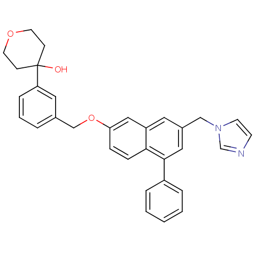 Chemical structure of BindingDB Monomer ID 50053559