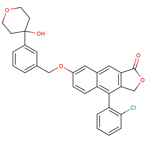 Chemical structure of BindingDB Monomer ID 50053561