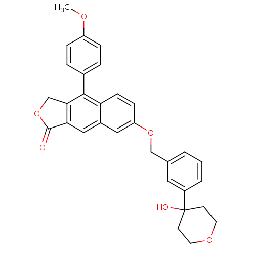 Chemical structure of BindingDB Monomer ID 50053563