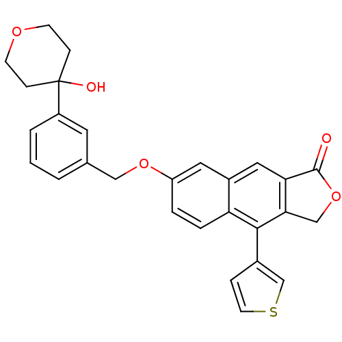 Chemical structure of BindingDB Monomer ID 50053564