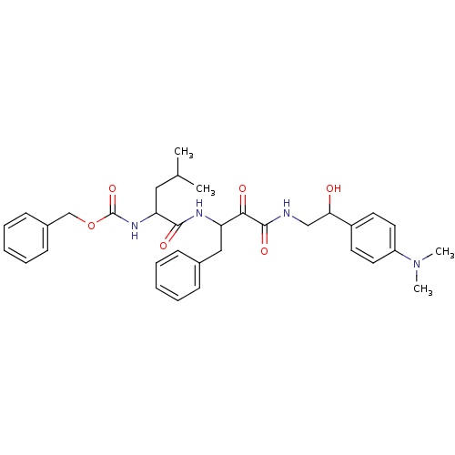 Chemical structure of BindingDB Monomer ID 50053819