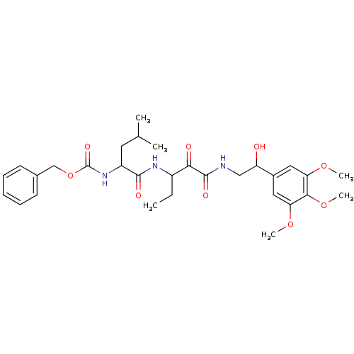 Chemical structure of BindingDB Monomer ID 50053835