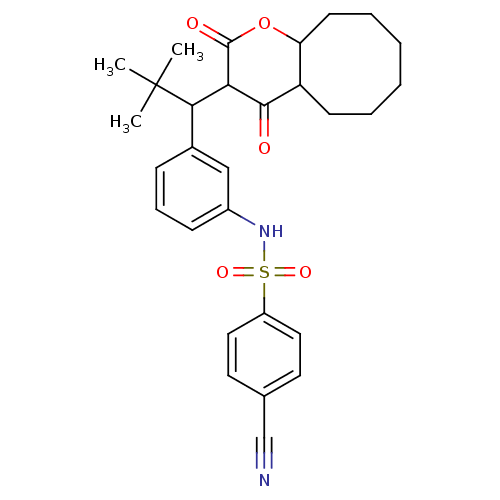 Chemical structure of BindingDB Monomer ID 50053908