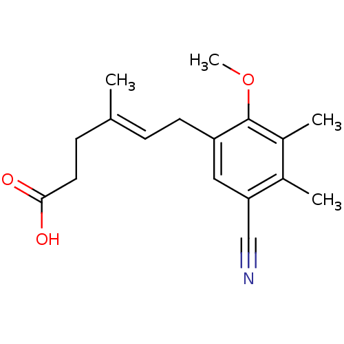 Chemical structure of BindingDB Monomer ID 50053996