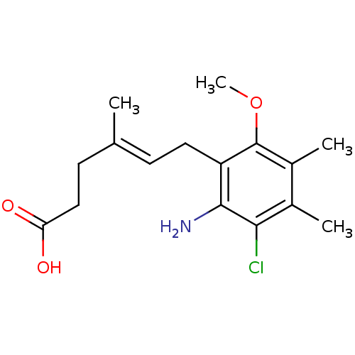 Chemical structure of BindingDB Monomer ID 50053998