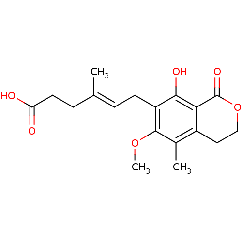 Chemical structure of BindingDB Monomer ID 50053999