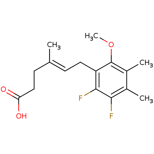 Chemical structure of BindingDB Monomer ID 50054000