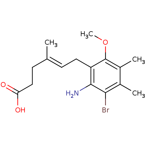 Chemical structure of BindingDB Monomer ID 50054003