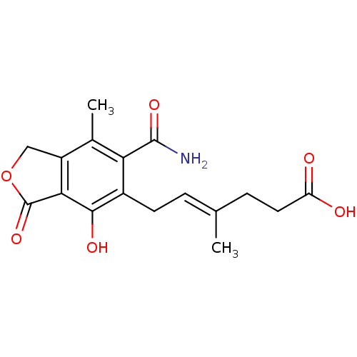 Chemical structure of BindingDB Monomer ID 50054008