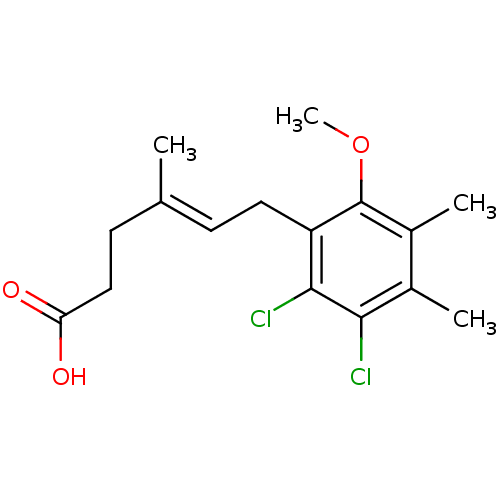 Chemical structure of BindingDB Monomer ID 50054012