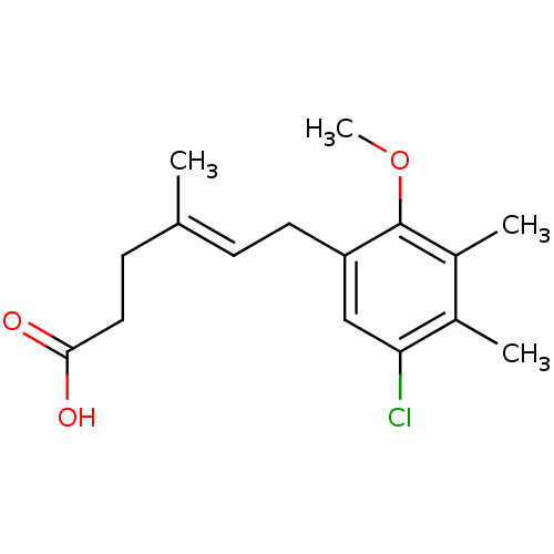 Chemical structure of BindingDB Monomer ID 50054013