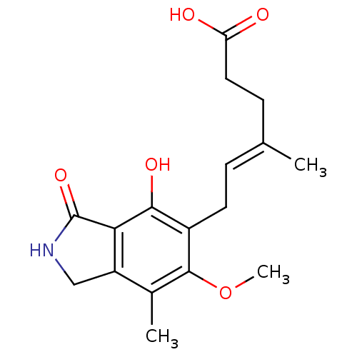 Chemical structure of BindingDB Monomer ID 50054015