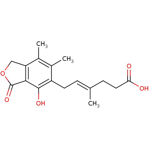 Chemical structure of BindingDB Monomer ID 50054019