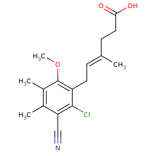 Chemical structure of BindingDB Monomer ID 50054024
