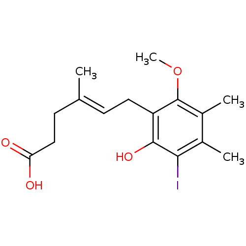 Chemical structure of BindingDB Monomer ID 50054025