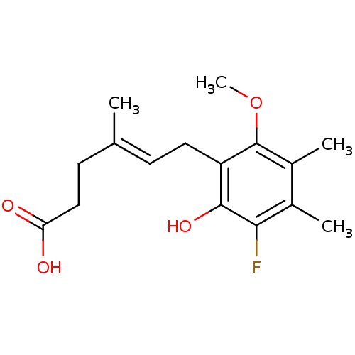 Chemical structure of BindingDB Monomer ID 50054026