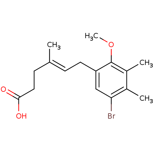 Chemical structure of BindingDB Monomer ID 50054033