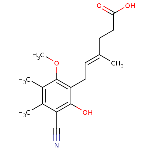 Chemical structure of BindingDB Monomer ID 50054040