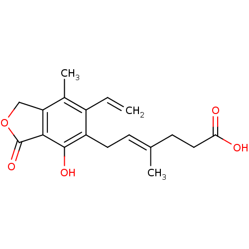 Chemical structure of BindingDB Monomer ID 50054042
