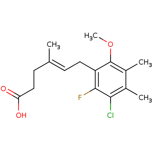 Chemical structure of BindingDB Monomer ID 50054043
