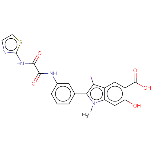 Chemical structure of BindingDB Monomer ID 50054206