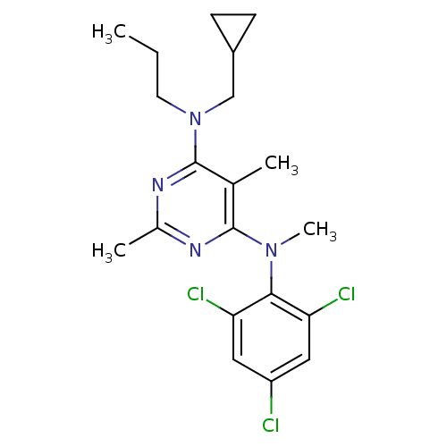 Chemical structure of BindingDB Monomer ID 50054247