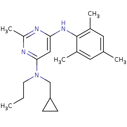 Chemical structure of BindingDB Monomer ID 50054255