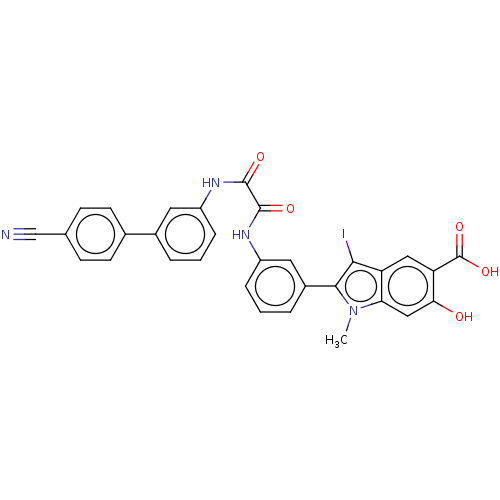 Chemical structure of BindingDB Monomer ID 50054261