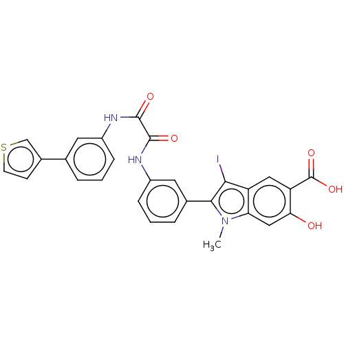 Chemical structure of BindingDB Monomer ID 50054262