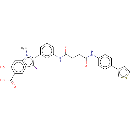 Chemical structure of BindingDB Monomer ID 50054264