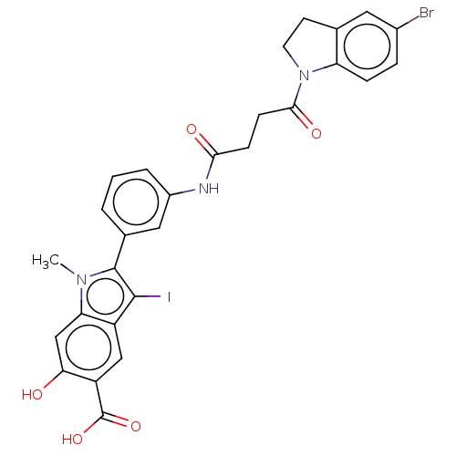 Chemical structure of BindingDB Monomer ID 50054269