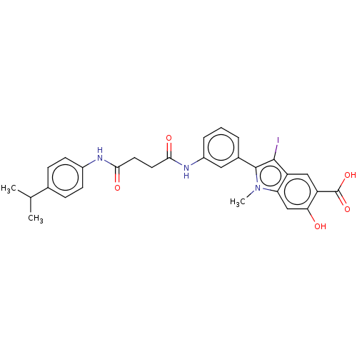 Chemical structure of BindingDB Monomer ID 50054271