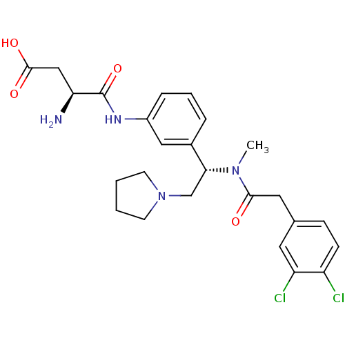 Chemical structure of BindingDB Monomer ID 50054439