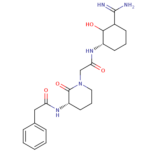 Chemical structure of BindingDB Monomer ID 50054497