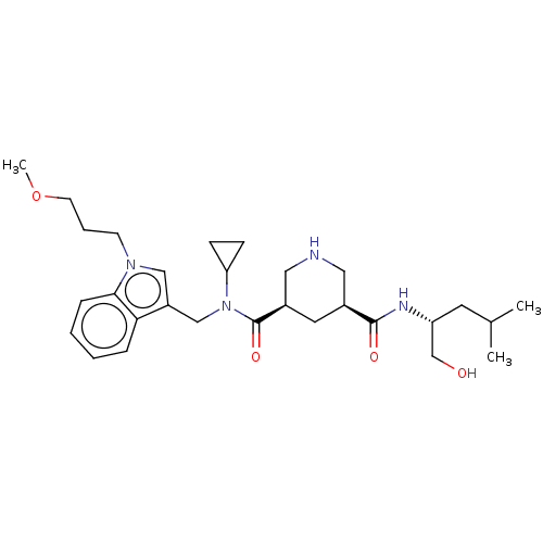Chemical structure of BindingDB Monomer ID 50054635